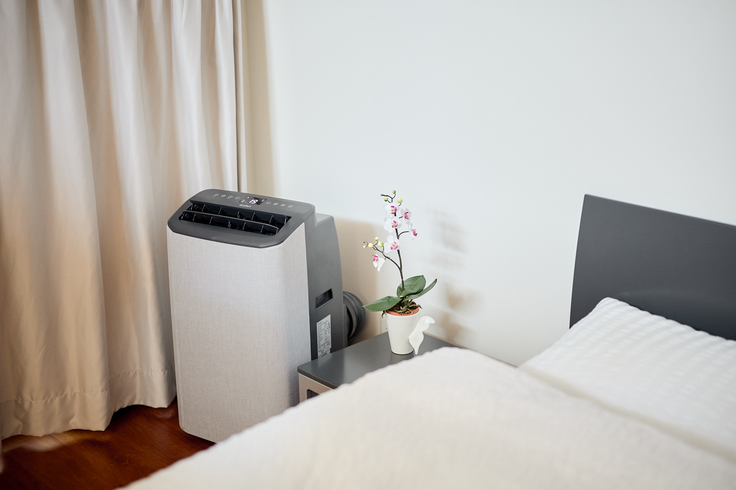 ecoQ CoolAir 12 im Schlafzimmer