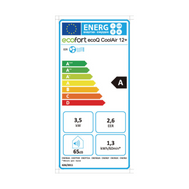 Leistungsstark, effizient & vernetzt: ecoQ CoolAir 16+ mit Wi-Fi & Energieklasse A – kühlt Räume bis 45 m² zuverlässig.