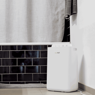 Der ecoQ DryAir 13L sorgt für ein gesundes Raumklima. Mit HEPA-Filter, Timer, Hygrostat und flüsterleisem Betrieb – effizient und kompakt.