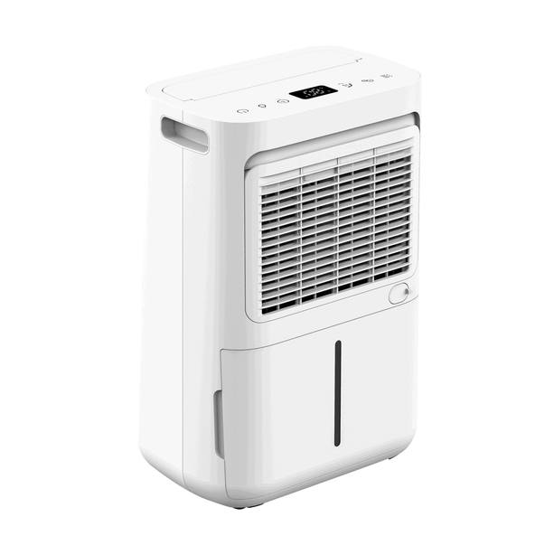 ecoQ DryAir 13L Energy Saver: Modernes Design trifft auf starke Leistung – mit HEPA-Filter und Automatikbetrieb für optimale Luftfeuchtigkeit.
