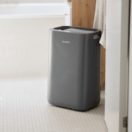 ecoQ DryAir 20L Energy Saver – Cool Gray, leistungsstark, sparsam und leise, ideal für Räume bis 50 m², TCS Testsieger
