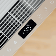 ecoQ DryAir 20L Energy Saver – Warm Sand, klassisches Design, energiesparend, TCS Testsieger, starker Entfeuchter bis 50 m²