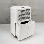 ecoQ DryAir 20L Essential: Kompakter Entfeuchter mit grosser Wirkung – energieeffizient, leise und benutzerfreundlich.