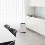 ecoQ DryAir 30L Essential – einfache Bedienung über Soft-Touch-Bedienfeld