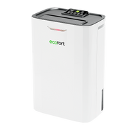 ecoQ DryAir 9L Steady – kompakter Entfeuchter für kühle Räume bis 50 m², leistungsstark, effizient und zuverlässig ab 1 °C