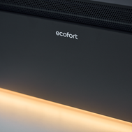 ecoQ HeatUp Monolith 2200 – kraftvoller Heizlüfter mit 2200 W Spitzenleistung, effizientem ECO-Modus und adaptiver Wärmeregulierung