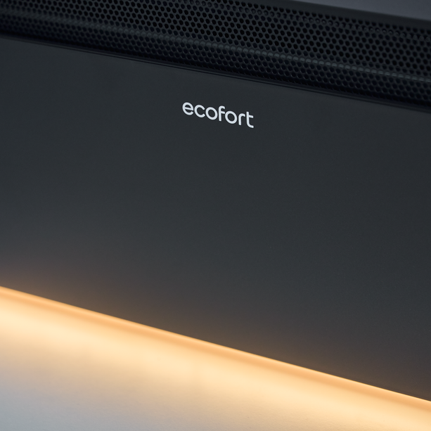 ecoQ HeatUp Monolith 2200 – kraftvoller Heizlüfter mit 2200 W Spitzenleistung, effizientem ECO-Modus und adaptiver Wärmeregulierung