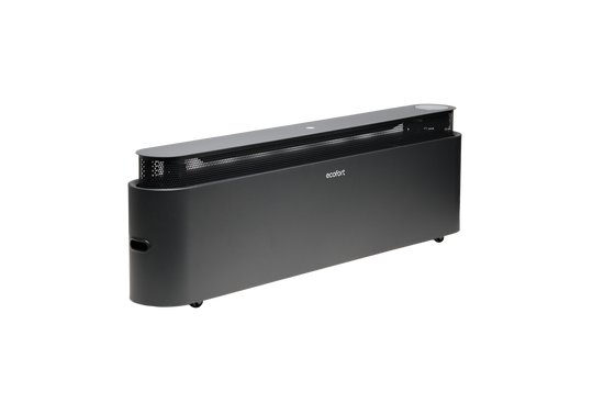 ecoQ HeatUp Monolith 2200 – Premium-Heizlösung im eleganten Design, verbindet starke Leistung mit stilvollem Auftritt im Wohnraum