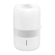 Luftbefeuchter ecoQ HumidAir E600+ mit 4 Betriebsstufen und Hygrostatsystem in einem modernen Raum.