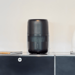 ecoQ HumidAir E600+ Black: Grosse Leistung, leiser Betrieb & WLAN-Steuerung für optimale Luftqualität.