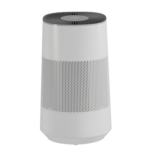 ecoQ HumidAir H400+Hybrid: Kombi-Gerät für gesunde Luft – befeuchtet & reinigt Räume bis 50 m², leise, hygienisch & platzsparend.