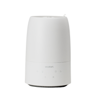 ecoQ HumidAir U250 Luftbefeuchter in Weiss mit Hygrostat und ultraschall Befeuchtungstechnologie.