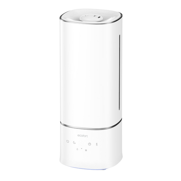 ecoQ HumidAir U400 Luftbefeuchter mit Ultraschall-Technologie, Hygrostat und 7-farbigem Stimmungslicht.