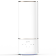 ecoQ HumidAir U400: ultraschall Luftbefeuchter mit Hygrostat, 3 Betriebsstufen und 7-farbigem Licht.