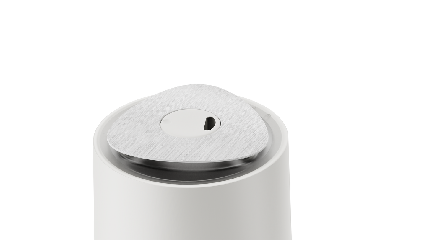 ecoQ HumidAir U500 – Top-Filling-Ultraschallgerät mit 500 ml/h, leise, effizient und perfekt für ein gesundes Wohlfühlklima bis 70 m²