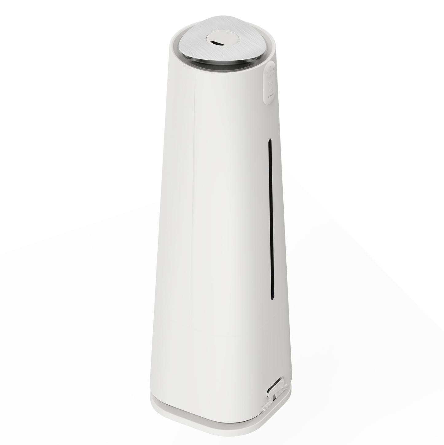 ecoQ HumidAir U500 – eleganter Tower-Befeuchter mit App- und Fernbedienung, sorgt für frische, befeuchtete Luft in Wohnzimmer, Büro oder Klassenzimmer