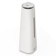 ecoQ HumidAir U500 – eleganter Tower-Befeuchter mit App- und Fernbedienung, sorgt für frische, befeuchtete Luft in Wohnzimmer, Büro oder Klassenzimmer