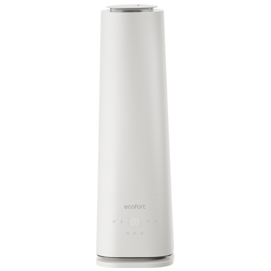 ecoQ HumidAir U500 – Ultraschall-Luftbefeuchter mit bis 500 ml/h, Warmnebel und UV-Reinigung für gesunde Luft in Räumen bis 70 m²