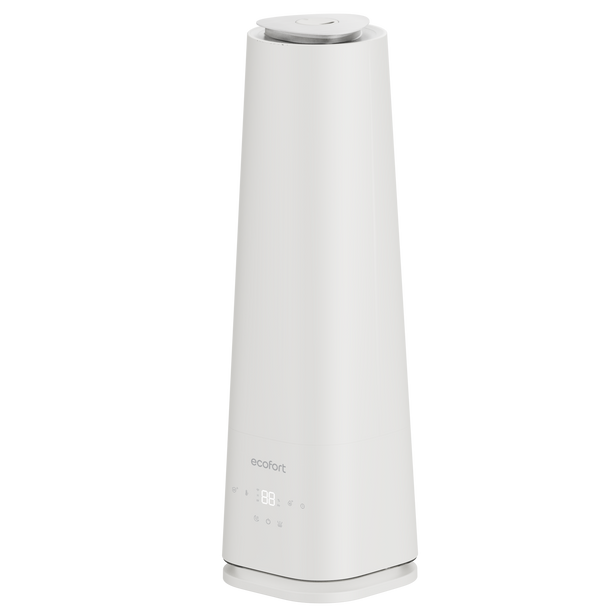 ecoQ HumidAir U500 – leiser Luftbefeuchter ab 26 dB mit Top-Filling, Aromafunktion und Humilight-Anzeige für das ideale Raumklima im Winter