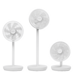 ecoQ SilentAir Due: Höhenverstellbarer Turmventilator mit App-, Fernbedienungs- und Bedienfeldsteuerung. Leise, platzsparend und stilvoll.