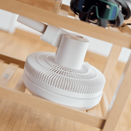 ecoQ SilentAir Due – leistungsstark und leise, mit 3D-Oszillation, Timer und Licht-aus-Funktion für ungestörten Schlafkomfort