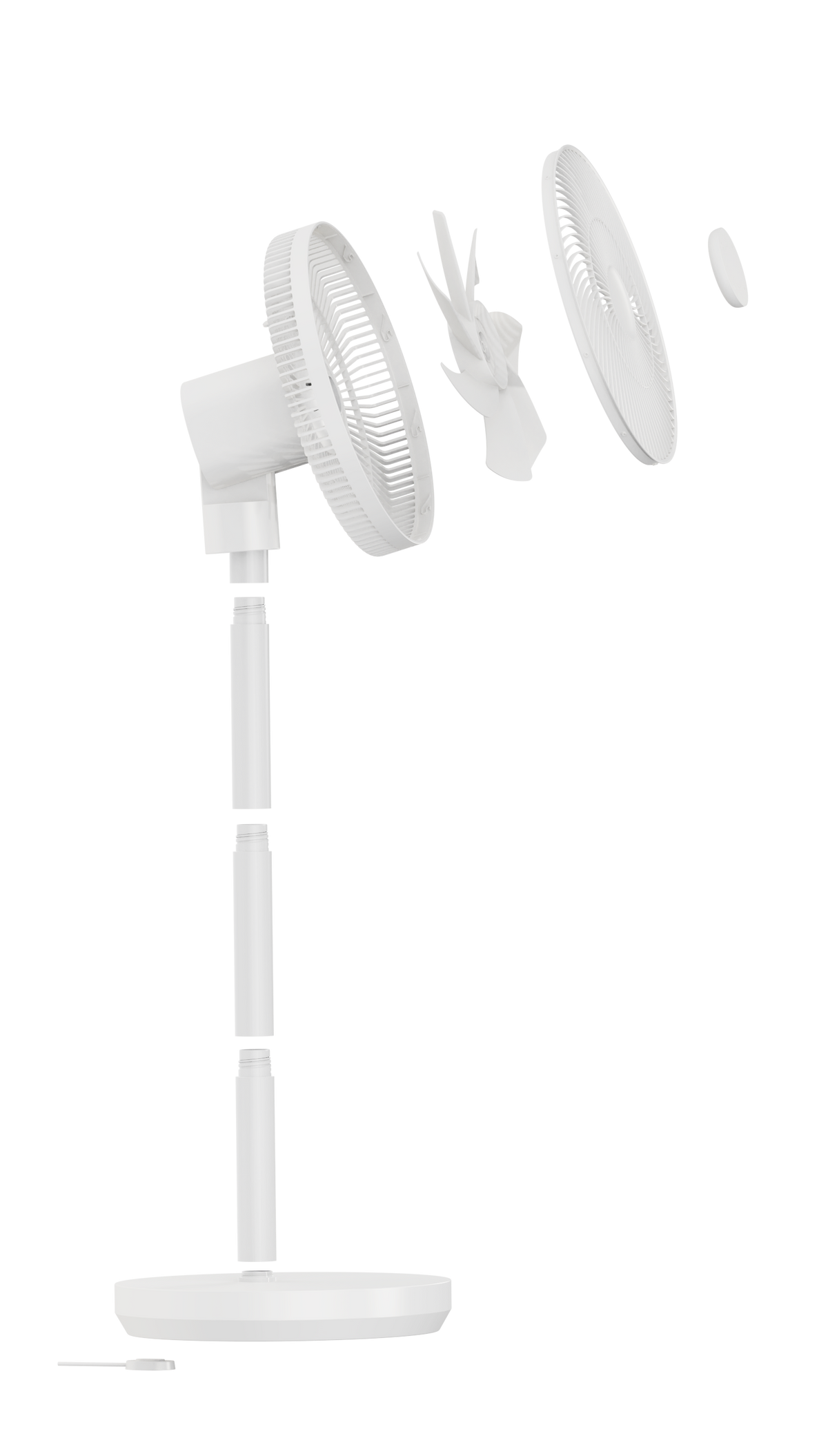 ecoQ SilentAir Due leiser Akku Ventilator