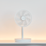 ecoQ SilentAir Due+ – innovativer Akku-Ventilator mit 3D-Schwenkfunktion, Stimmungslicht und App-Steuerung für höchsten Komfort