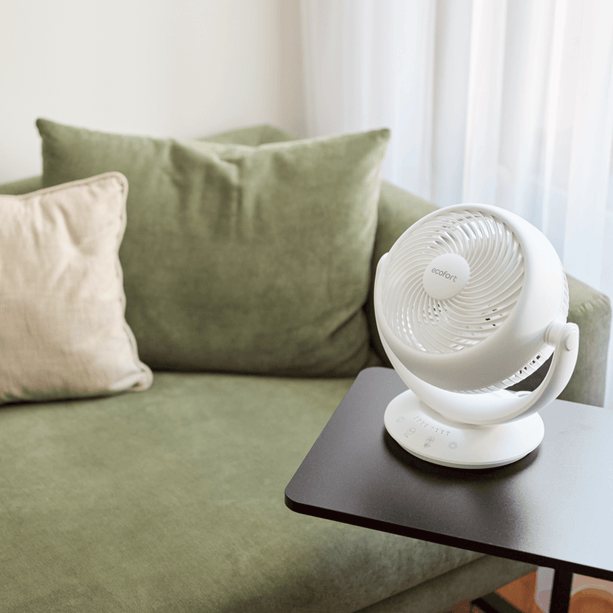 ecoQ SilentAir Pico im Wohnzimmer