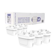 Sechs GenericFilter für Brita Maxtra Plus zur Wasserfiltration in einer Packung.