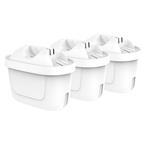 GenericFilter für Brita Maxtra, 3 Stück Wasserfilter in Verpackung für sauberes Trinkwasser.