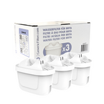 3 Stück GenericFilter für Brita Maxtra, kompakte Wasserfilter zur Verbesserung der Wasserqualität.