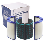 GenericFilter Ersatzfilter für Dyson Pure Cool Tischventilator und Luftbefeuchter, Grösse 13.5x25 cm.