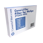 GenericFilter Ersatzfilter FY2422 für Philips Luftreiniger AC2882, HEPA-Nano Protect Filter.