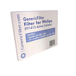 Ersatzfilter für Philips Luftreiniger FY1413, Aktivkohlefilter, passend zu Serie 1000 und 2000, GenericFilter.