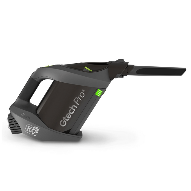 Kabelloser Gtech Pro Bag 2 K9 Staubsauger mit Duftfach und 2000 mAh Akku, ideal für die Raumpflege.