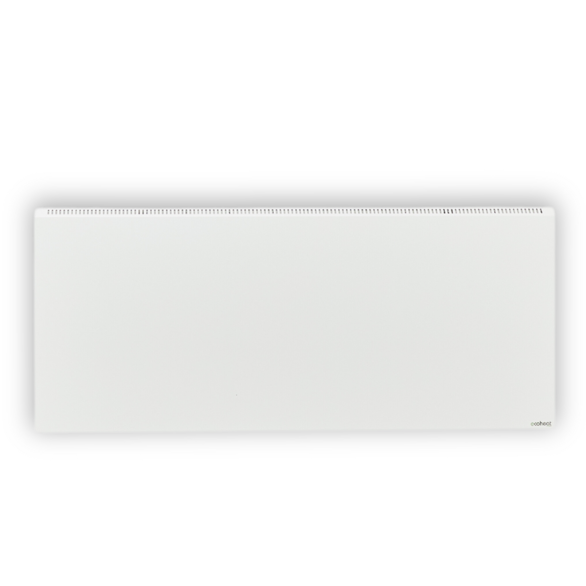 ecoheat Hybrid-T 1400 Infrarot- und Konvektionsheizung an Wand montiert, effizient und wartungsfrei.