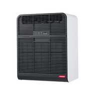 Krüger secomat 2 Luftentfeuchter mit App-Konnektivität und wandmontierbarem Gehäuse aus pulverbeschichtetem Stahlblech.