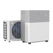 Midea PortaSplit Klimagerät mit Smart Heizung, Energieeffizienzklasse A, leiser Betrieb, und kompakter Bauweise.