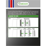 Meaco 12L LE HEPA-Filter 3er Pack für saubere Raumluft und kompatibel mit Meaco Luftentfeuchtern.