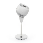 Ultraleiser Meaco Air360° Standventilator mit Multi-Swing und Timer-Funktion im Indoor-Bereich.