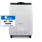 Meaco Deluxe 202 Ultraschall Luftbefeuchter mit Hygrostat und Auto-Modus, ideal für gesundes Raumklima.