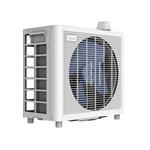 Midea PortaSplit Klimagerät mit 12000 BTU/h, energieeffizient und leise, schnelle Montage in 3 Schritten.