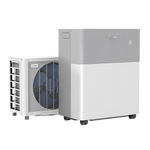Midea PortaSplit Klimagerät mit Smart Heizung, Energieeffizienzklasse A, leiser Betrieb, und kompakter Bauweise.