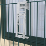 Passgenaue Fensterhalterung für Midea PortaSplit Ausseneinheit – geeignet für Dachfenster & französische Balkone. Sicher, flexibel & schnell installiert.