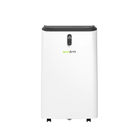Mobiles Klimagerät ecoQ CoolAir 16+ für Räume bis 45 m², mit WiFi-Fernsteuerung und Energieklasse A.