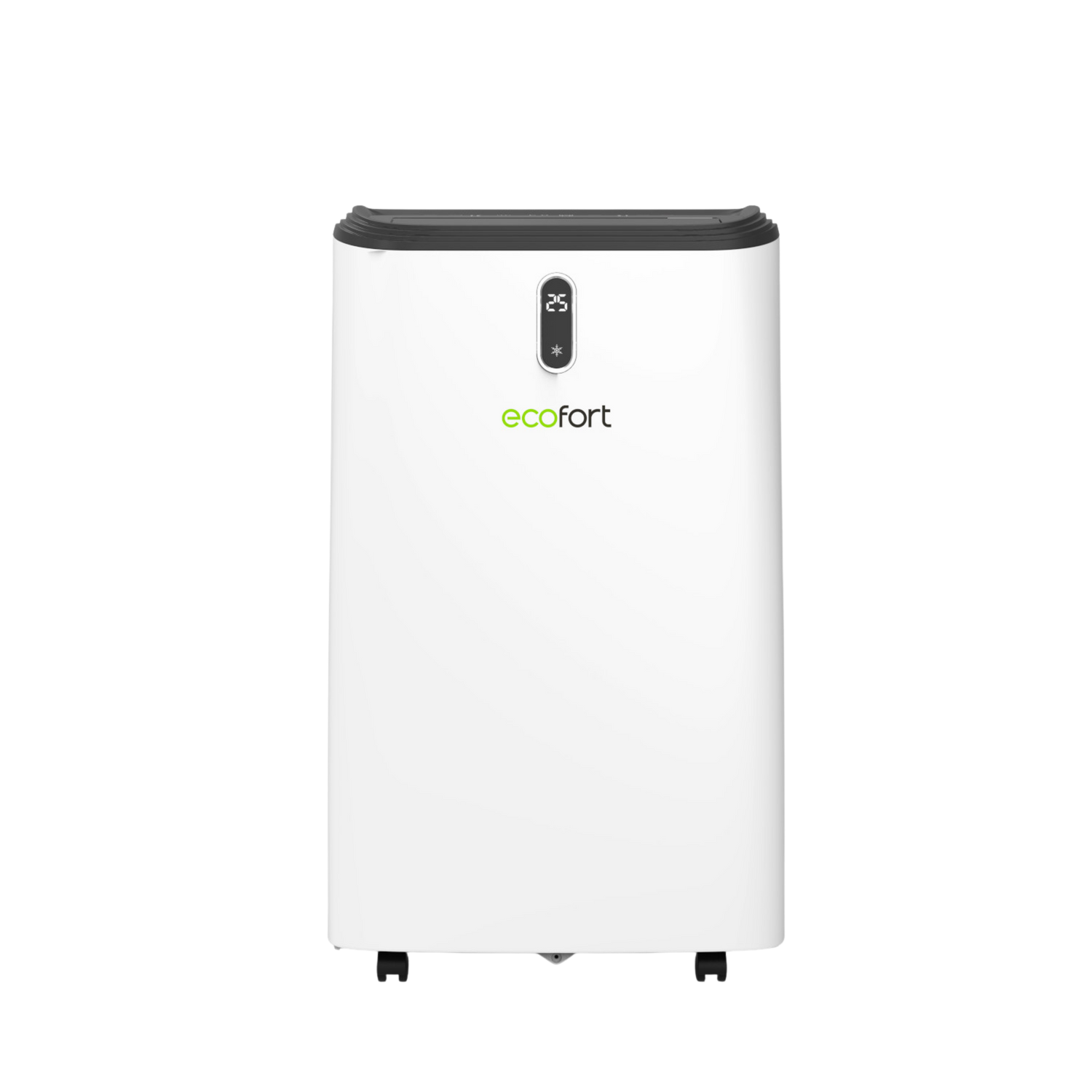 Mobiles Klimagerät ecoQ CoolAir 16+ für Räume bis 45 m², mit WiFi-Fernsteuerung und Energieklasse A.