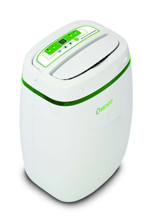 Meaco 12L Low Energy Luftentfeuchter in compact design mit LED-Anzeige und True HEPA-Filter.