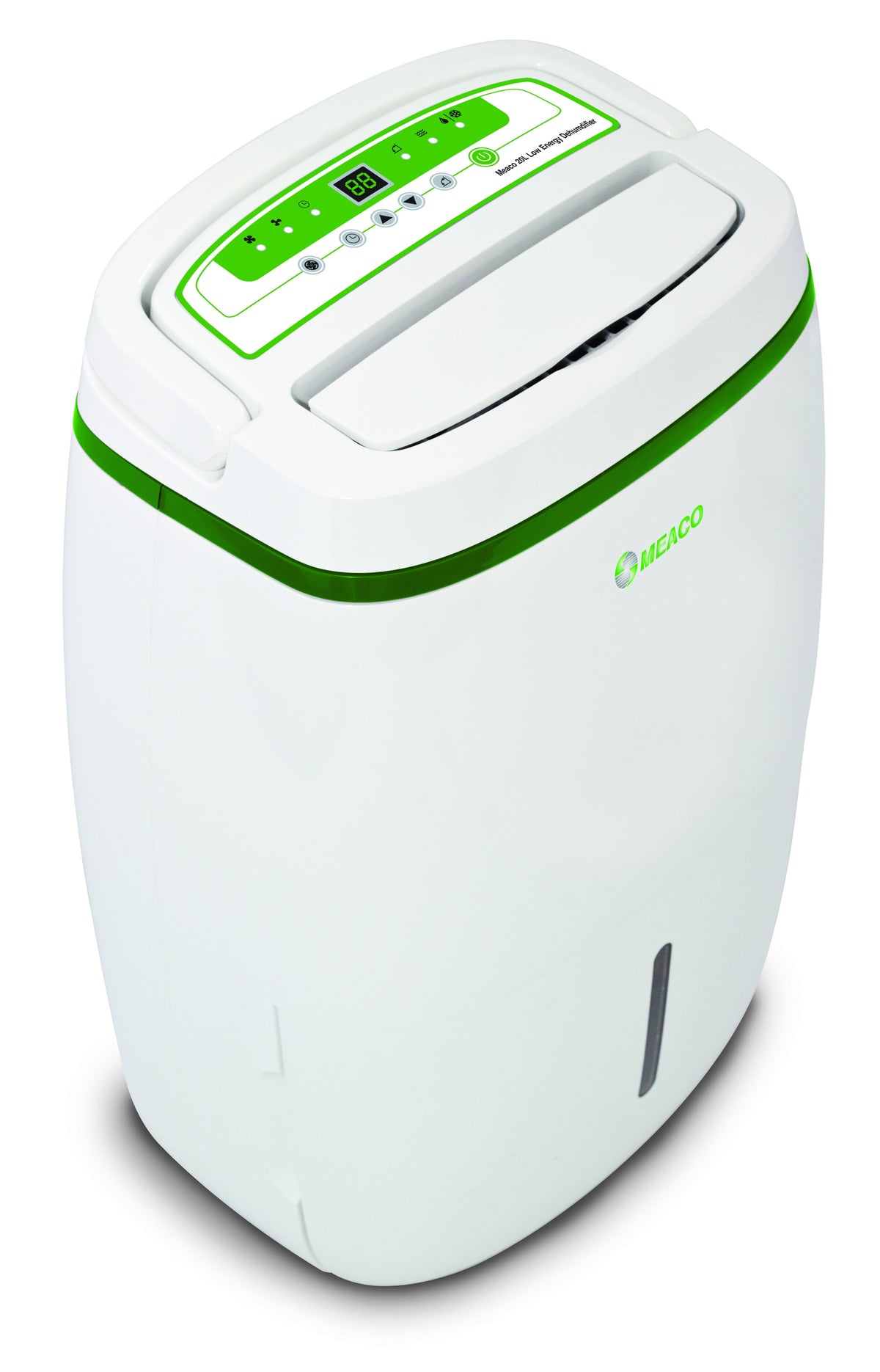 Meaco 20L Low Energy Luftentfeuchter mit True HEPA-Filter und Hygrostat, für angenehmes Raumklima.