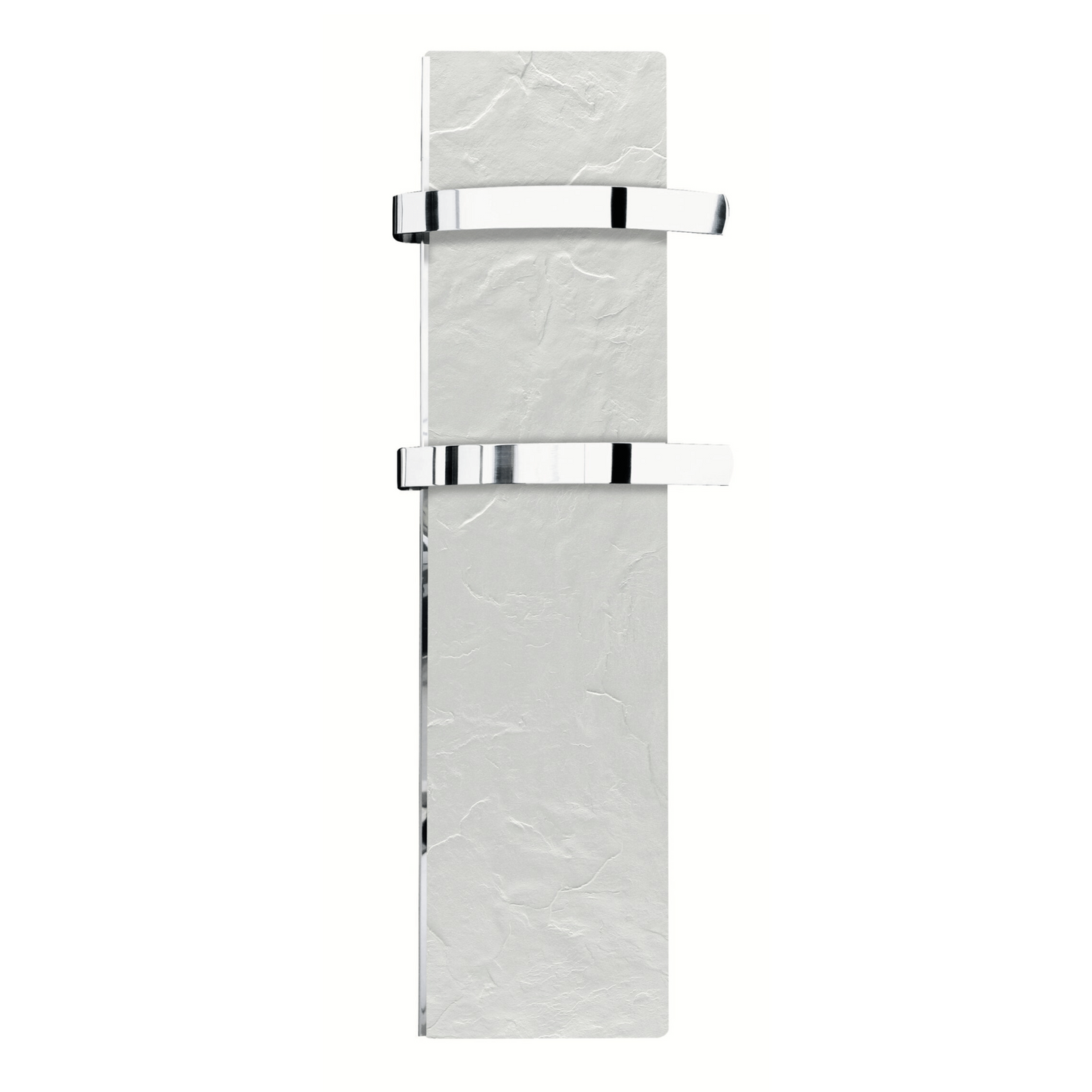 Climastar Slim 500 Handtuchtrockner in Stein-Design, 25 x 100 cm, effiziente Heizleistung von 500 Watt.