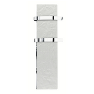 Climastar Slim 500 Handtuchtrockner in Stein-Design, 25 x 100 cm, effiziente Heizleistung von 500 Watt.